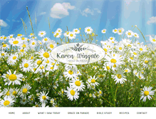 Tablet Screenshot of karenwingate.com